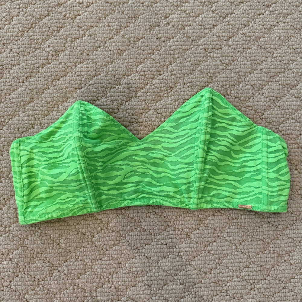 green tigress savage x fenty bralette size large